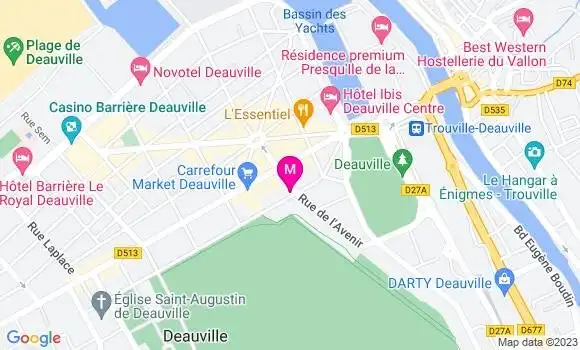 Localisation Restaurant  Le Pur Sang