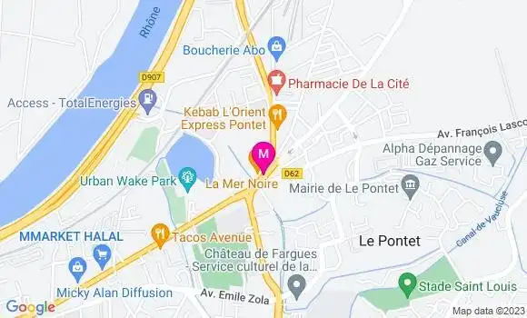 Localisation Restaurant Turc La Mer Noire