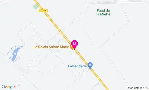 Localisation Restaurant  Le Relais Sainte Marie