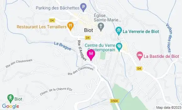 Localisation Restaurant  L