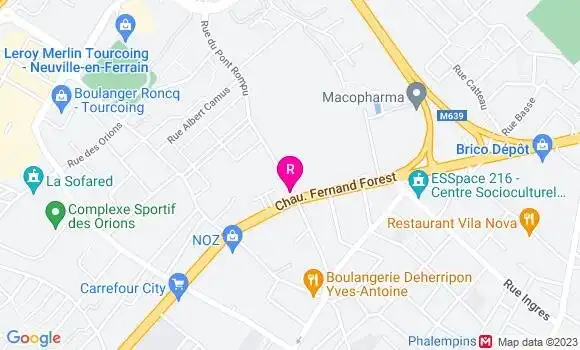 Localisation Restaurant  Tran Philippe