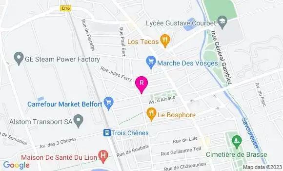 Localisation Restaurant Bar Le Real