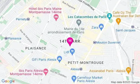 Localisation Restaurant Africain Le Sawa