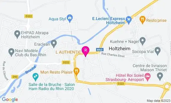 Localisation Restaurant  L