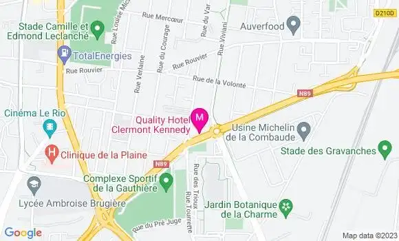 Localisation Restaurant  La Boucherie