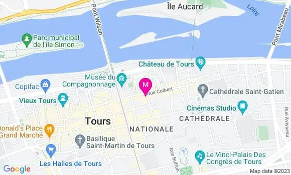 Localisation Bistrot Le Corneille