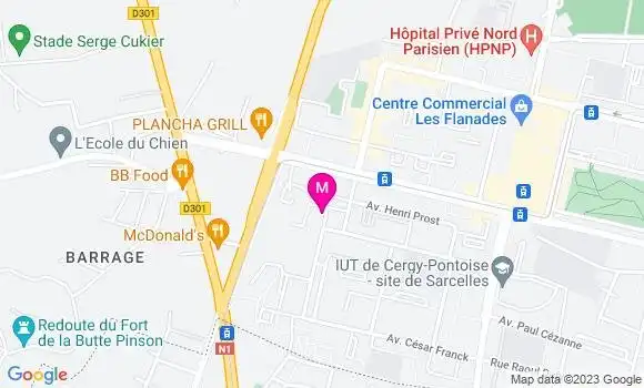 Localisation Café de la Place