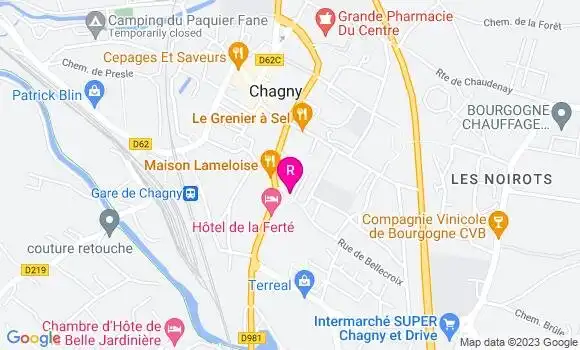 Localisation Restaurant  Pierre et Jean