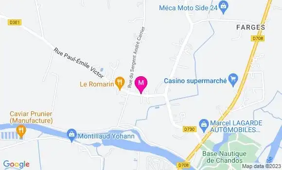 Localisation Auberge de l