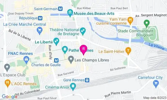 Localisation Restaurant  La Timonerie