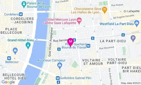 Localisation Restaurant  Arsenic