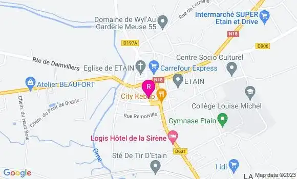 Localisation Restaurant  La Cuisine Selon Cathy