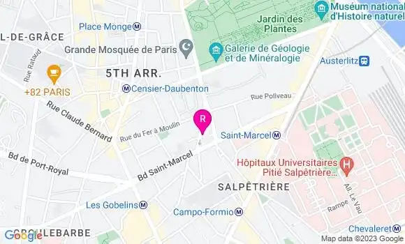 Localisation Restaurant  L