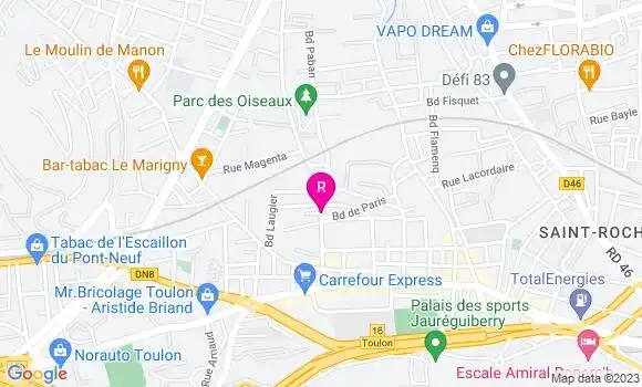 Localisation Restaurant Bar L