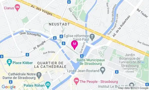 Localisation Restaurant  Le Cafoutche