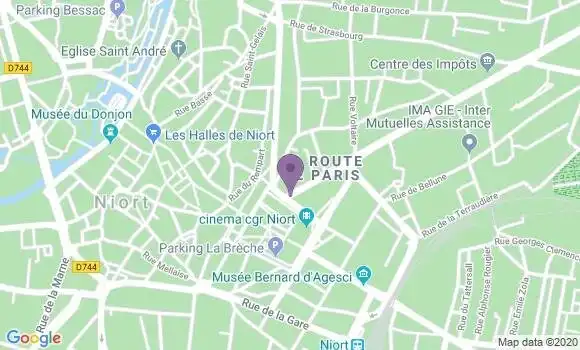 Localisation Taverne Le Relais d