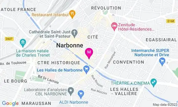 Localisation Restaurant en Face