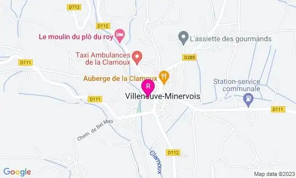 Localisation Restaurant  La Table du Pareur