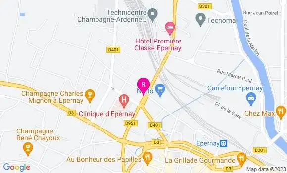 Localisation Café Le Red Fish