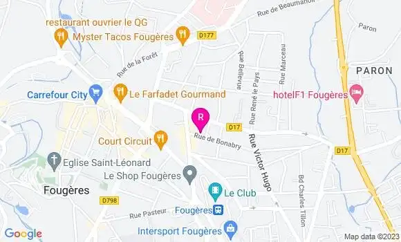 Localisation Restaurant  Kdm