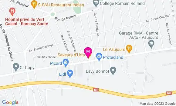 Localisation Restaurant Grill Le Grill du Barbare