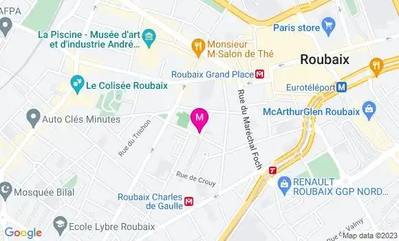Localisation Restaurant Bio Coopérative Baraka