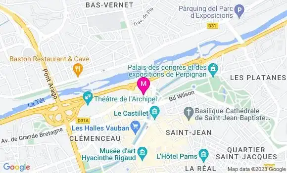 Localisation Restaurant  Le Tinc Set