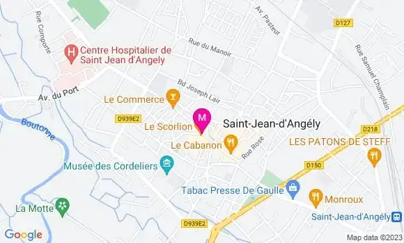 Localisation Restaurant  Le Scorlion