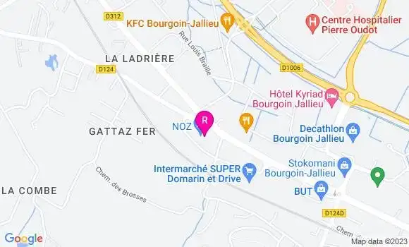 Localisation Restaurant Asiatique Gourmet d