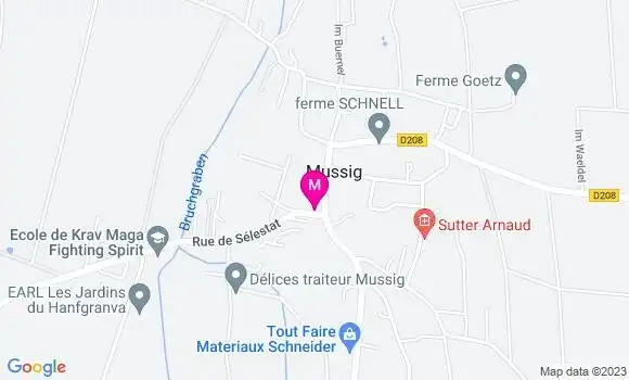 Localisation Restaurant  A l
