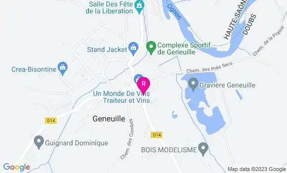 Localisation Restaurant  Chez Lydie