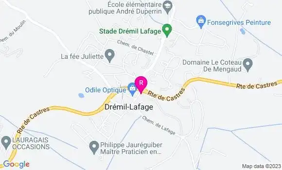 Localisation Restaurant  L
