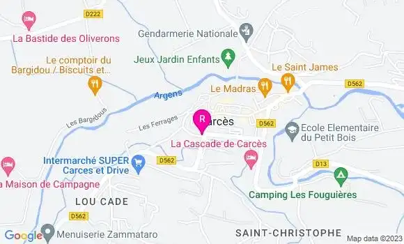 Localisation Restaurant  Le Pressoir