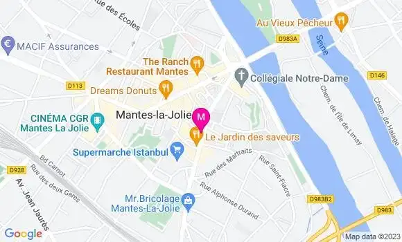 Localisation Restaurant  Les Trois de Chez Lucia