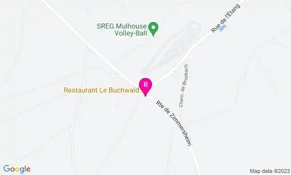 Localisation Restaurant  Le Buchwald