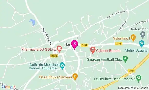 Localisation Crêperie Les Pieds dans l