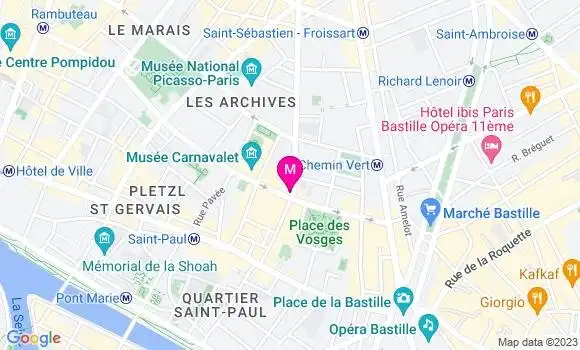 Localisation Restaurant  L Escurial