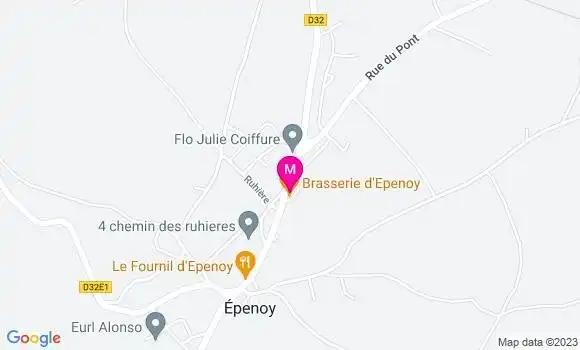 Localisation Brasserie d