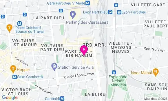Localisation Restaurant  Danton