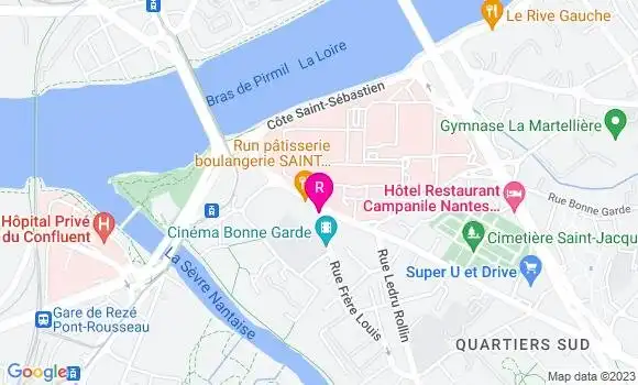 Localisation Restaurant Bar Le Saint Jack