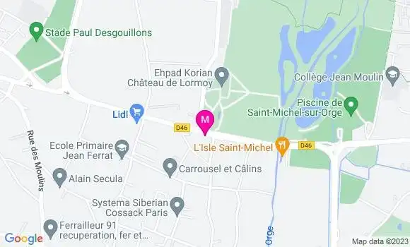 Localisation Pizzeria Clover