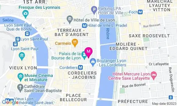 Localisation Le Bistrot d