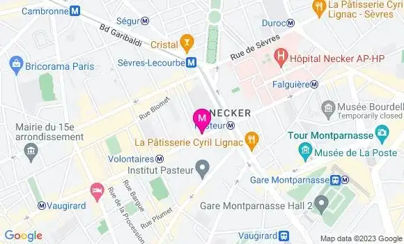 Localisation Restaurant  Le 1 Cinq