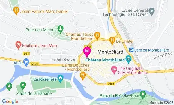 Localisation Pub des Halles