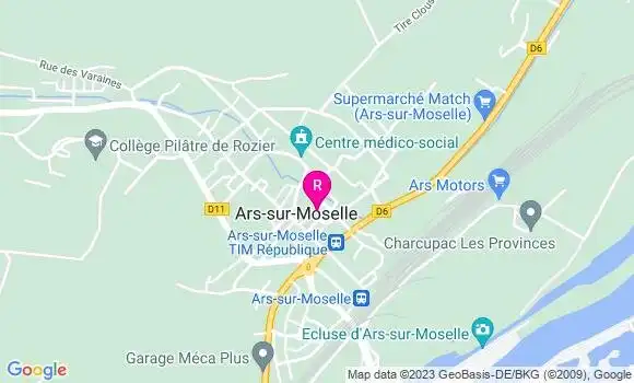 Localisation Restaurant  L