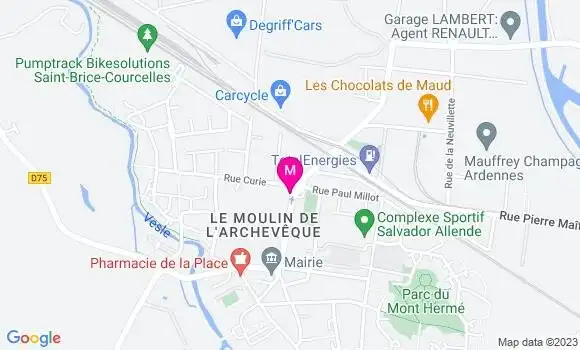 Localisation Restaurant  Le Saint Fiacre