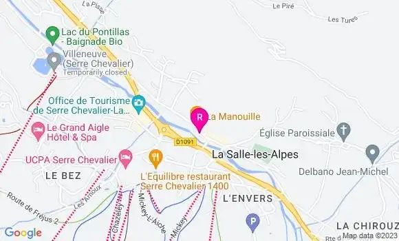 Localisation Restaurant  La Marotte