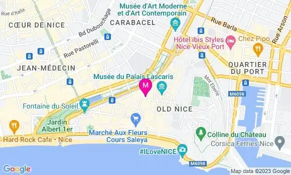 Localisation Restaurant  Le Romarin