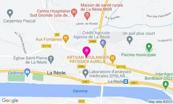 Localisation Restaurant  Abdelatlantik