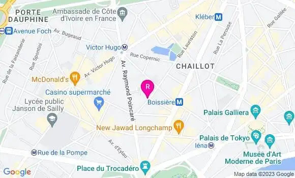 Localisation Restaurant Italien Marzo Rive Droite
